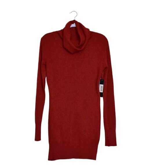 Cyrus Long Sleeve Cowl Neck Fall Sweater Dress Size M - Picture 1 of 9